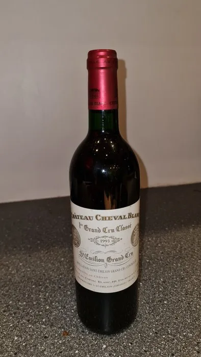 1993 Château Cheval Blanc - Saint-Émilion 1er Grand Cru Classé A - 1 Bottle (0.75L)