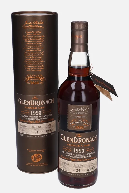 Glendronach – 1993 24 Year Old Single Cask
