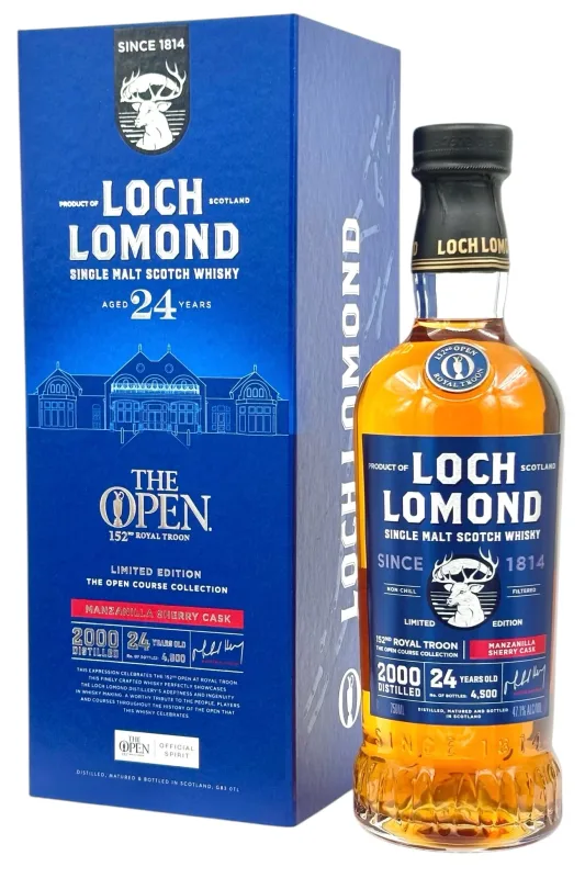 Loch Lomond – 24 Years Old Vintage 2000 Highland Single Malt Scotch Whisky Limited Edition