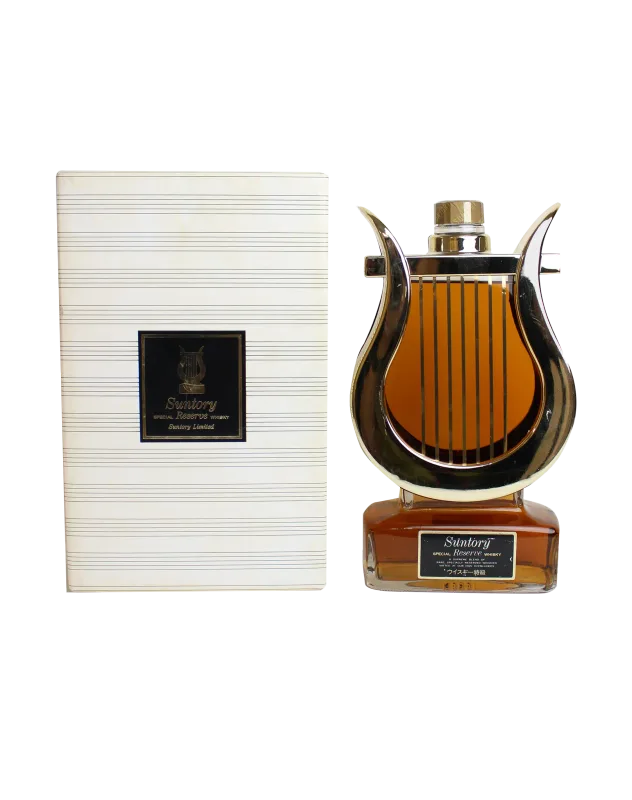 Suntory Special Reserve Whisky Harp Bottle