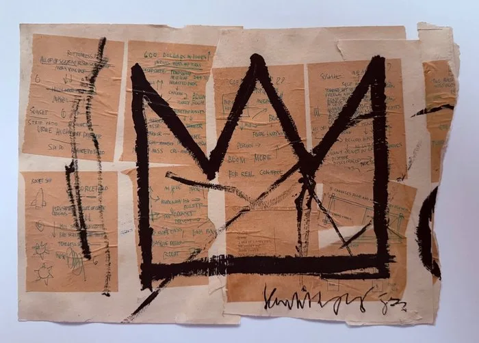 Jean-Michel Basquiat (1960-1988) - “Untitled (Crown), 1982”