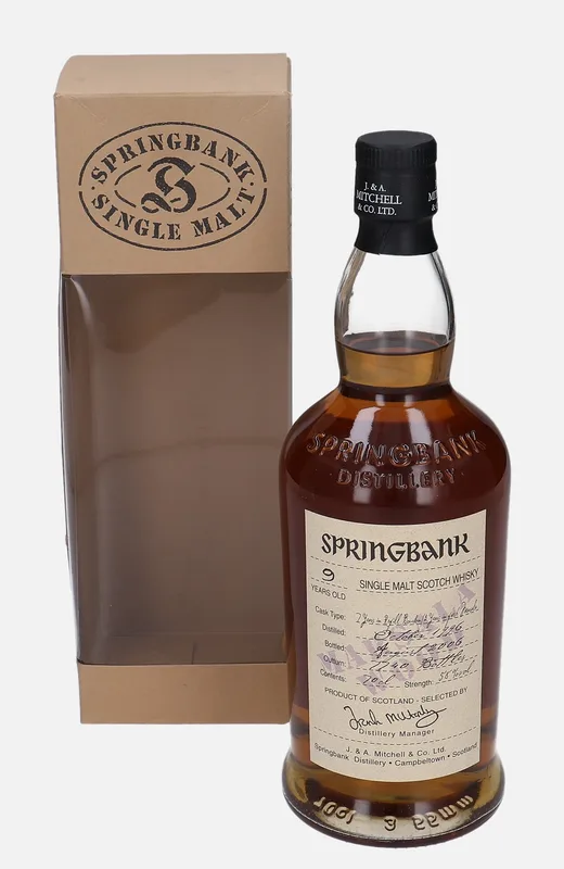 Springbank – 1996 9 Year Old (70cl, 58%)