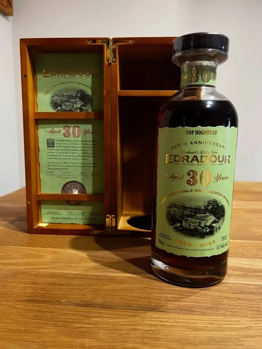 Edradour 1995 30 years old 200th Anniversary - Cask no. 2110 - b. 2025 - 70cl