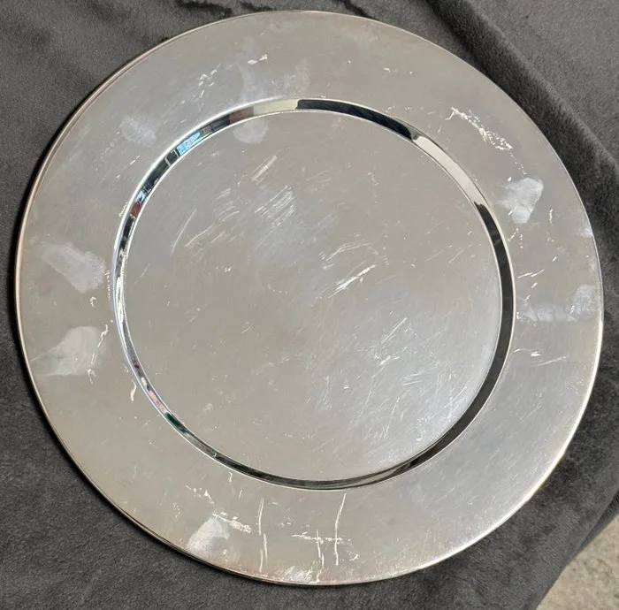 Robbe & Berking - Wilfried Moll - Charger plate - Alta - Large Variant 05001525 - Silverplated - 90 silver-plated