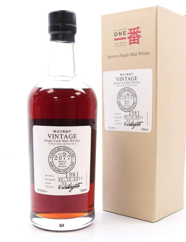Karuizawa – 1981 Single Cask No. 2077