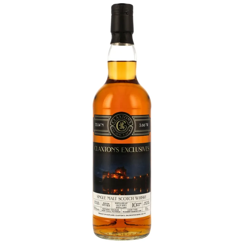 Glen Spey – 2015 10 Year Old PX Sherry Quarter Cask Claxton's
