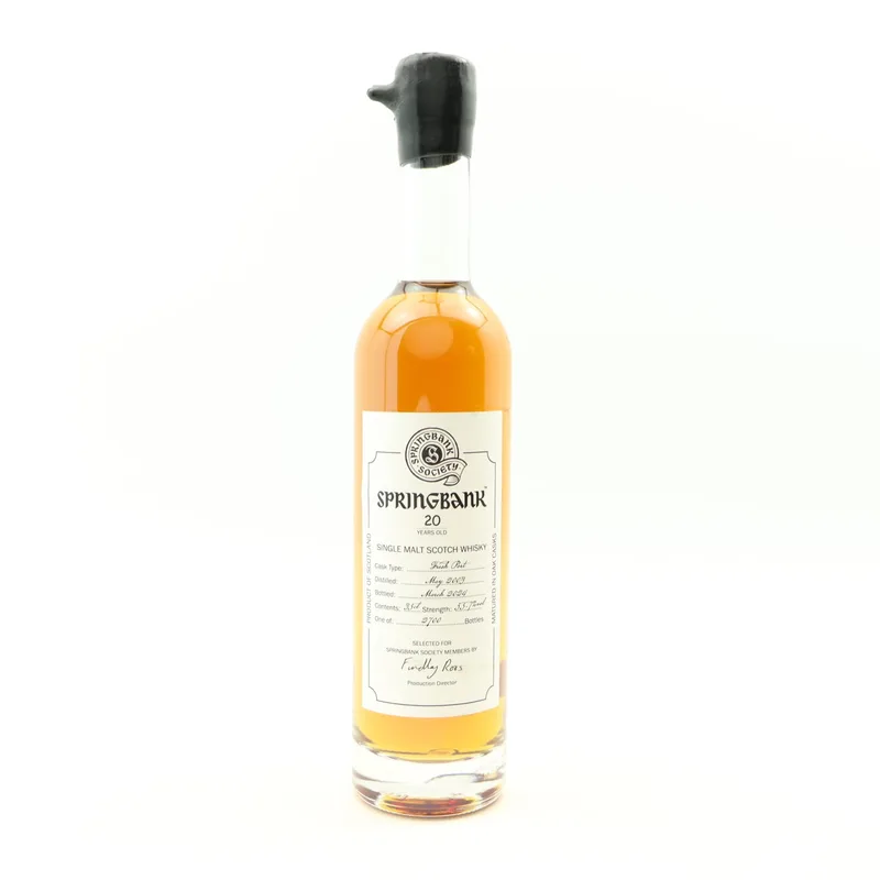 Springbank – 2003 20 Year Old Society Bottling 35cl (35cl, 55.7%)