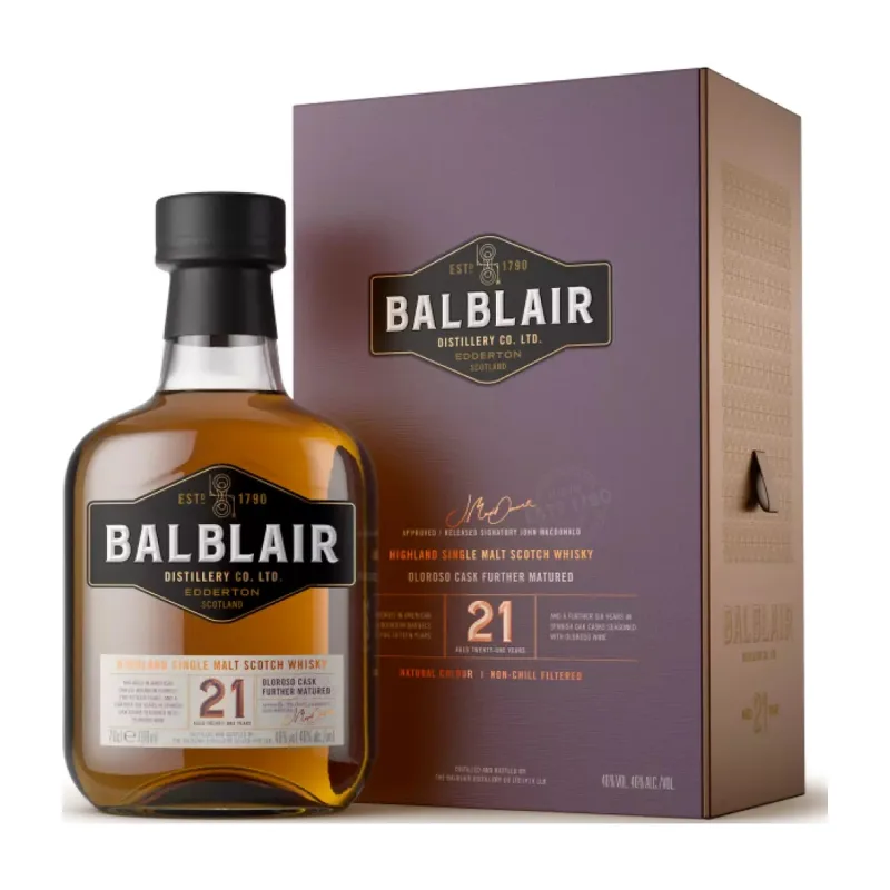 Balblair – 21 Year Old (70cl)