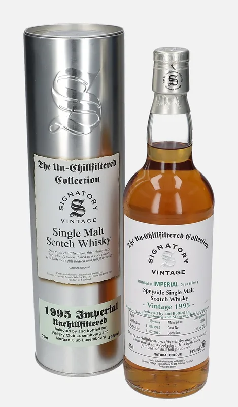 Imperial – 1995 19 Year Old Signatory Vintage Scotch Whisky Co. The Un-Chillfiltered Collection