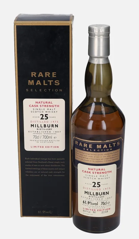 Millburn – 1975 25 Year Old Rare Malts Selection