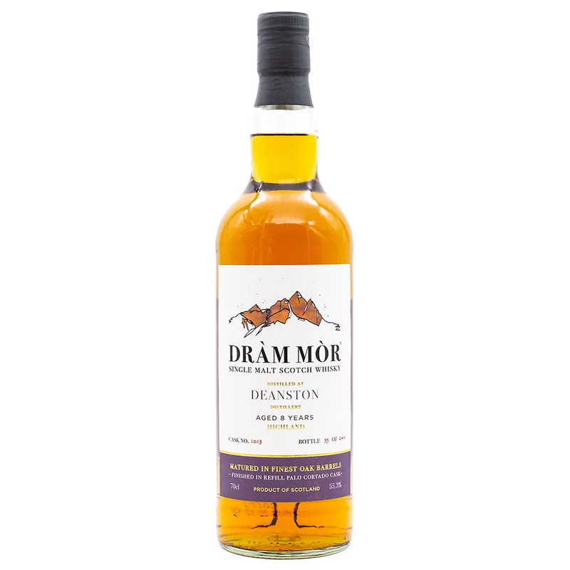Dràm Mòr Deanston Aged 8 Years 2013/2022 Cask 1013 (70cl, 55.3%)
