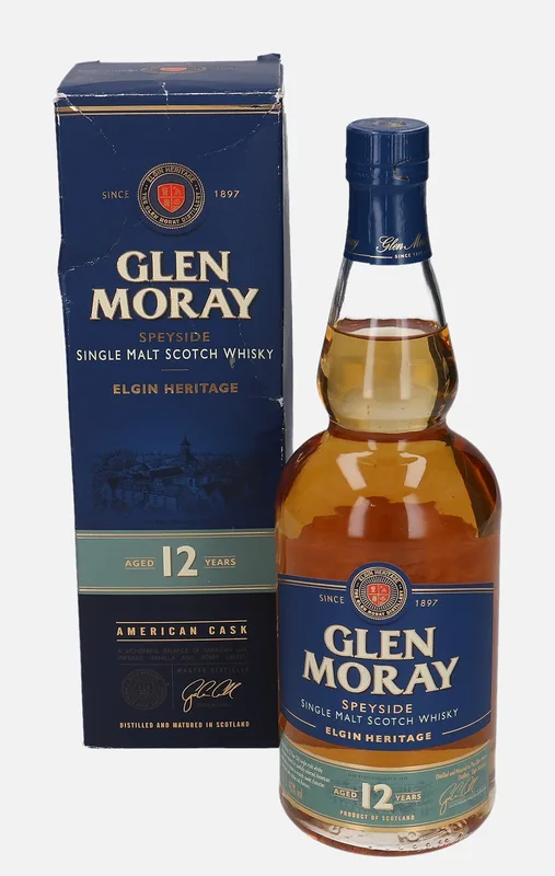 Glen Moray – Elgin Heritage 12 Year Old (70cl, 40%)