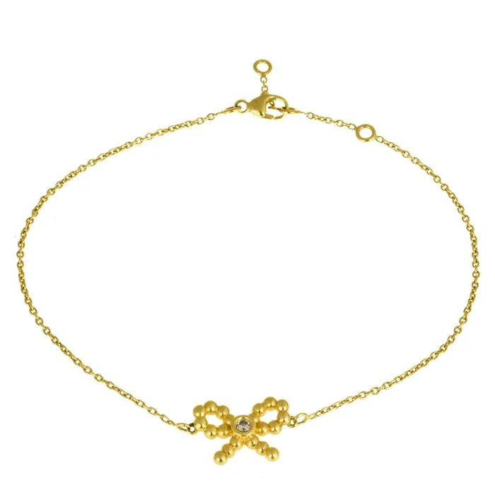 Bracelet - 18 kt. Yellow gold Diamond (Natural)