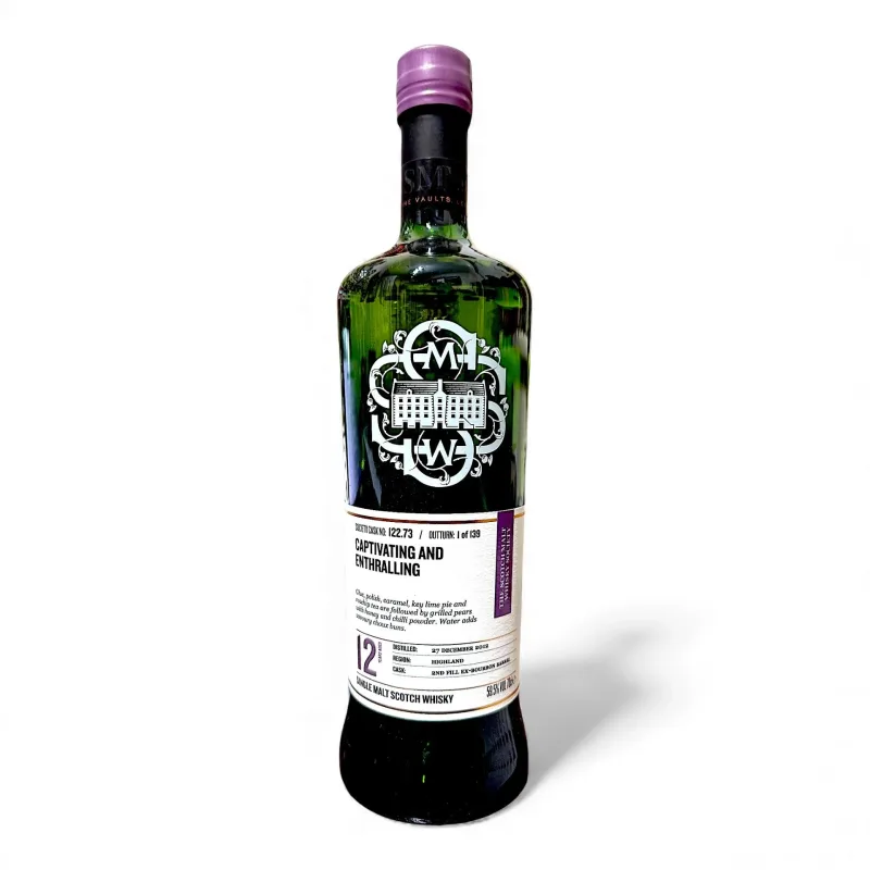 Croftengea 12 Year Old 2012 SMWS 122.73 Captivating And Enthralling Single Bourbon Barrel (2025) (70cl, 59.5%)