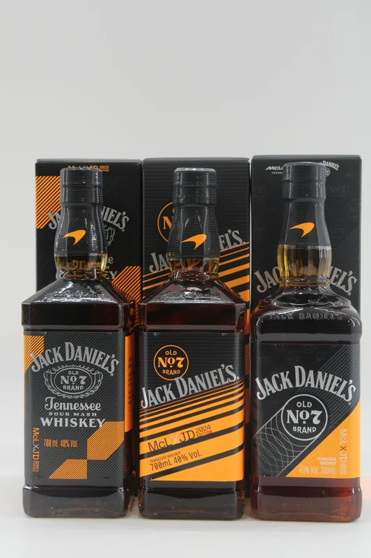 Jack Daniel’s - McLaren Limited Edition Collector Box - 2023, 2024 & 2025 Bottles - One of 2,000 Sets