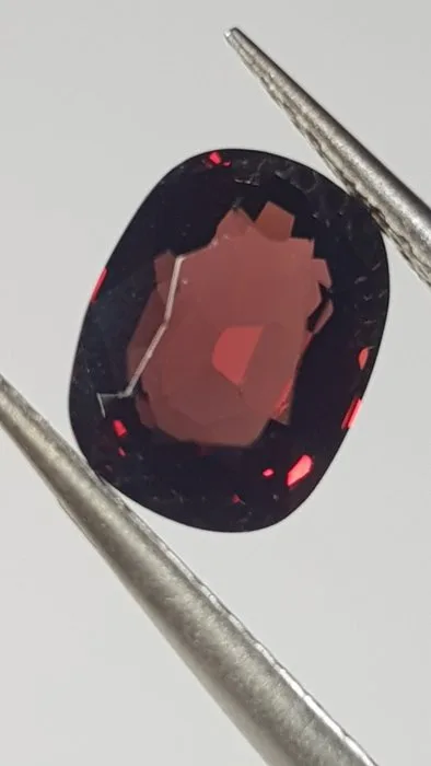 1 pcs Red Spinel - 2.20 ct - Antwerp Laboratory for Gemstone Testing (ALGT)