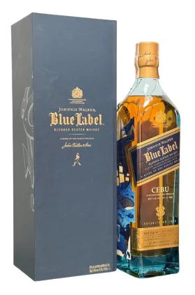 Johnnie Walker Blue Label Cebu Sun Star Limited Edition Design