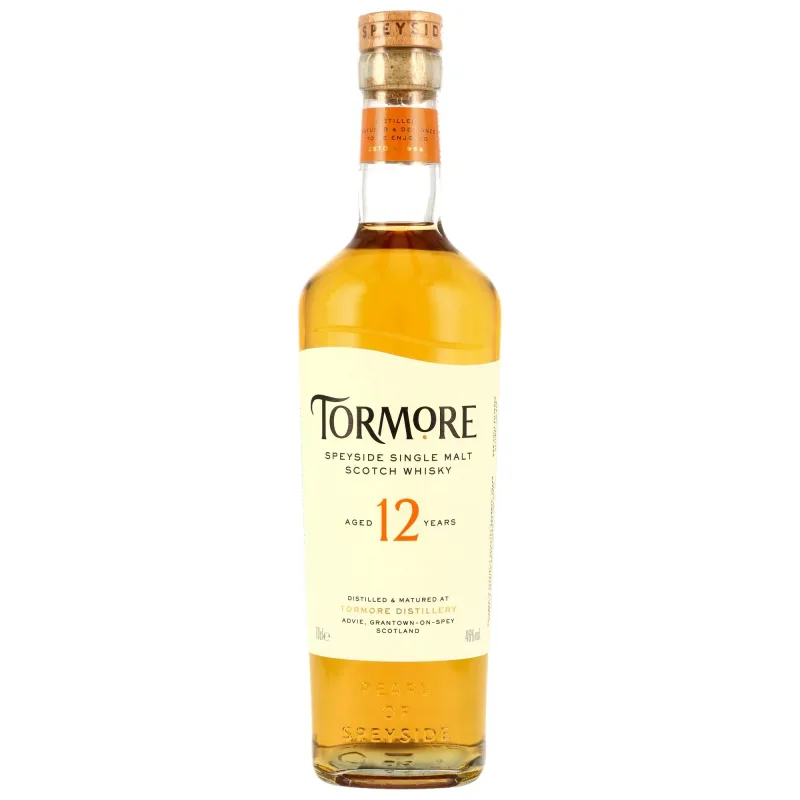 Tormore – 12 y.o. Bourbon, Cream Sherry & Toasted White American Oak Casks