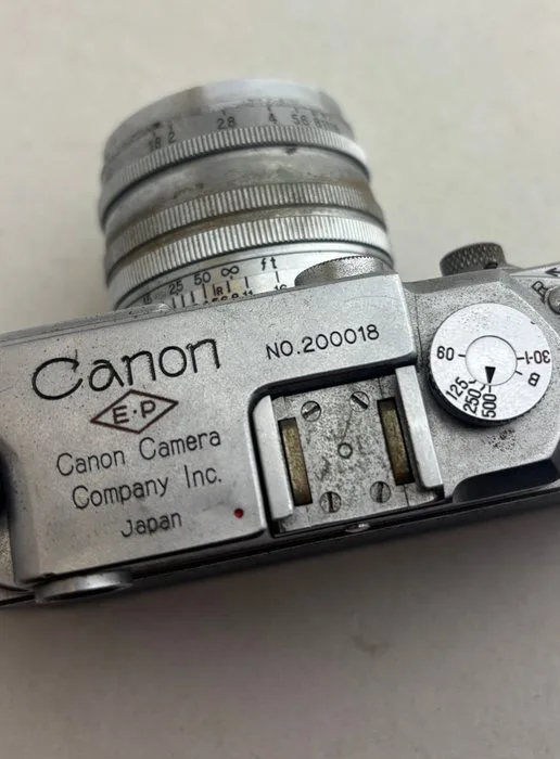 Canon Early IIf E·P U.S. Military + 1,8/50mm **serial number 200018** | Analogue camera