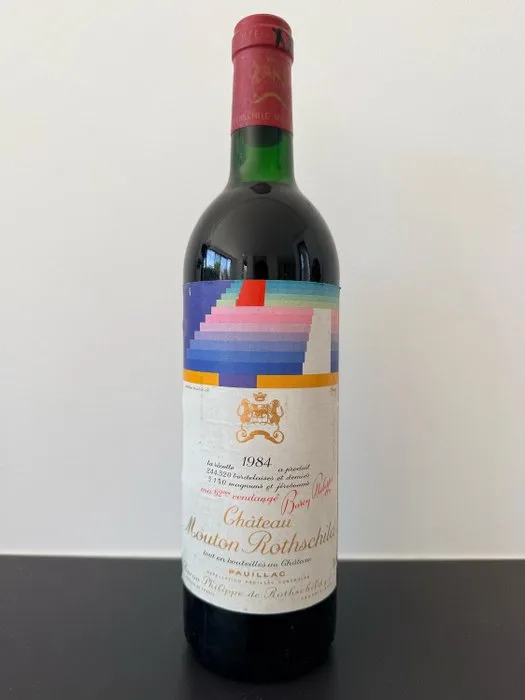 1984 Chateau Mouton Rothschild - Pauillac 1er Grand Cru Classé - 1 Bottle (0.75L)