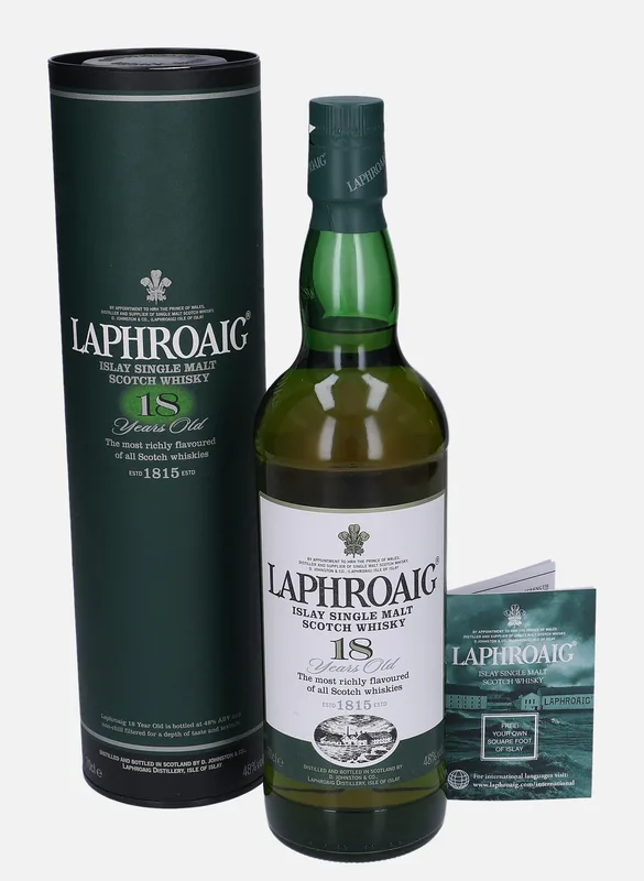 Laphroaig – 18 Year Old (70cl, 48%)