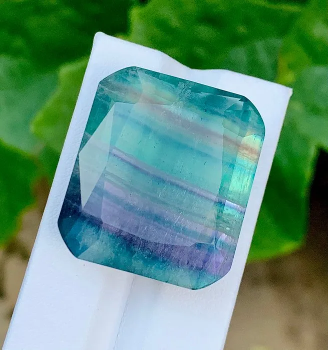 Multicolour Fluorite - 121.23 ct - International Colored Gemstone Association (ICA GemLab) - Natural Colorful Fluorite