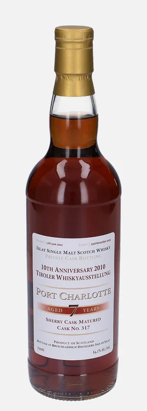 Bruichladdich – 2002 7 Year Old Private Cask Bottling