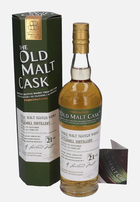Littlemill – 1991 21 Year Old Douglas Laing The Old Malt Cask