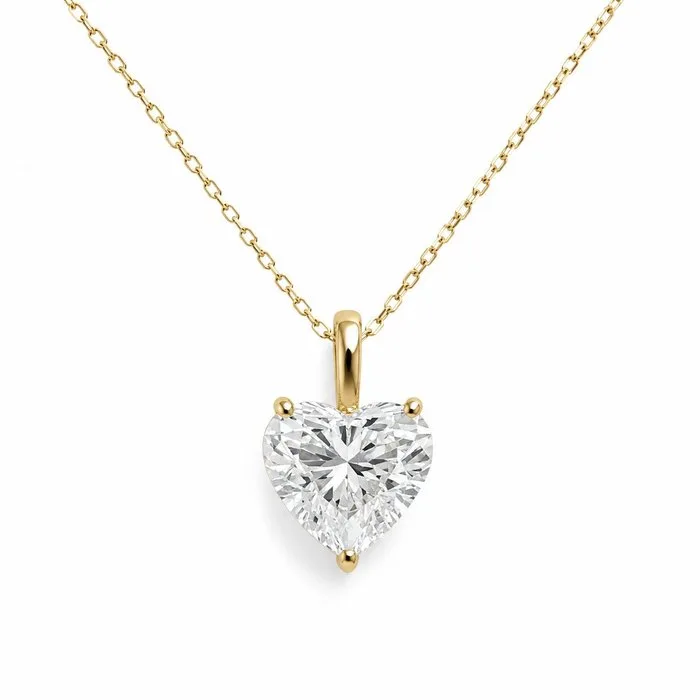 Necklace - 14 kt. Yellow gold - 2.07ct. tw. Diamond (Lab-grown)