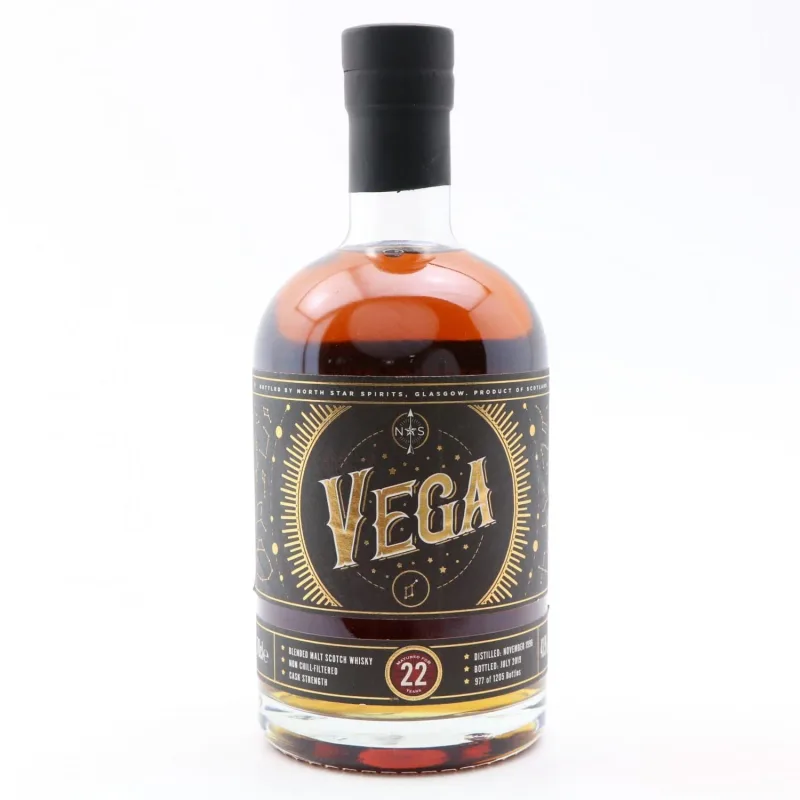 North Star Spirits Vega 22 Year Old 1996 Legendary Blend Limited Edition Number 6 (2019) (70cl, 43.9%)