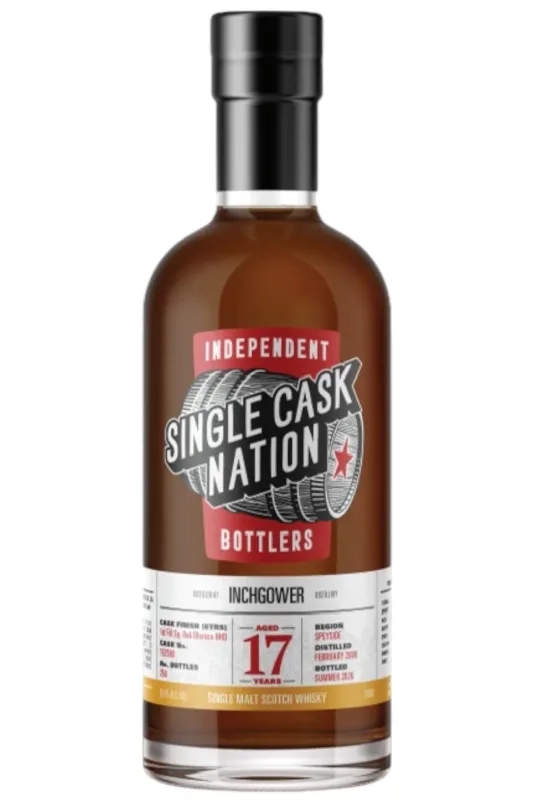 Single Cask Nation Inchgower 2009 17 Year Old Cask 152580