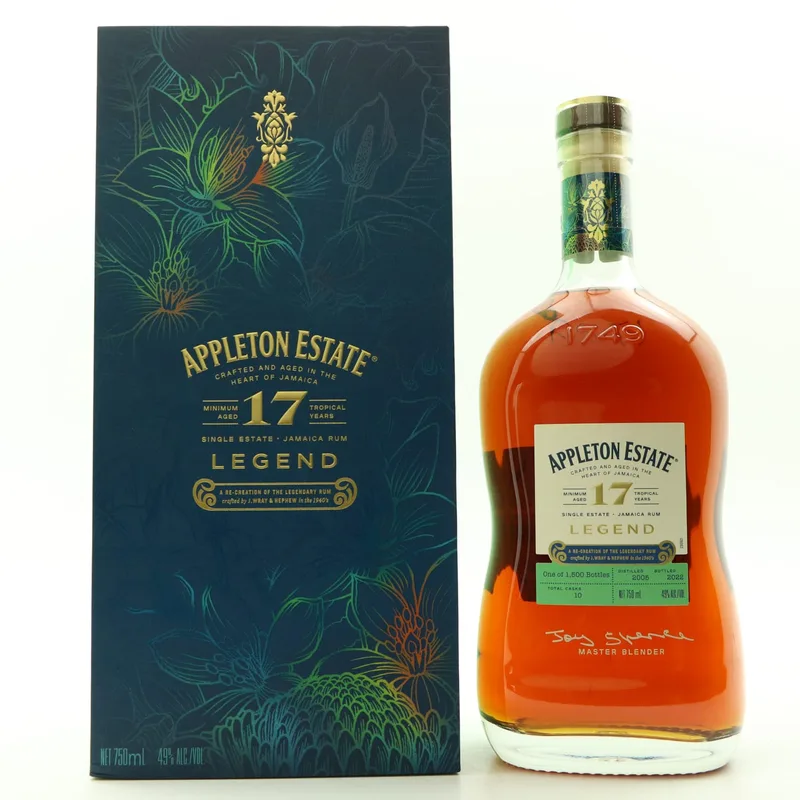 Appleton Estate – 2005 17 Year Old Legend (70cl, 49%)