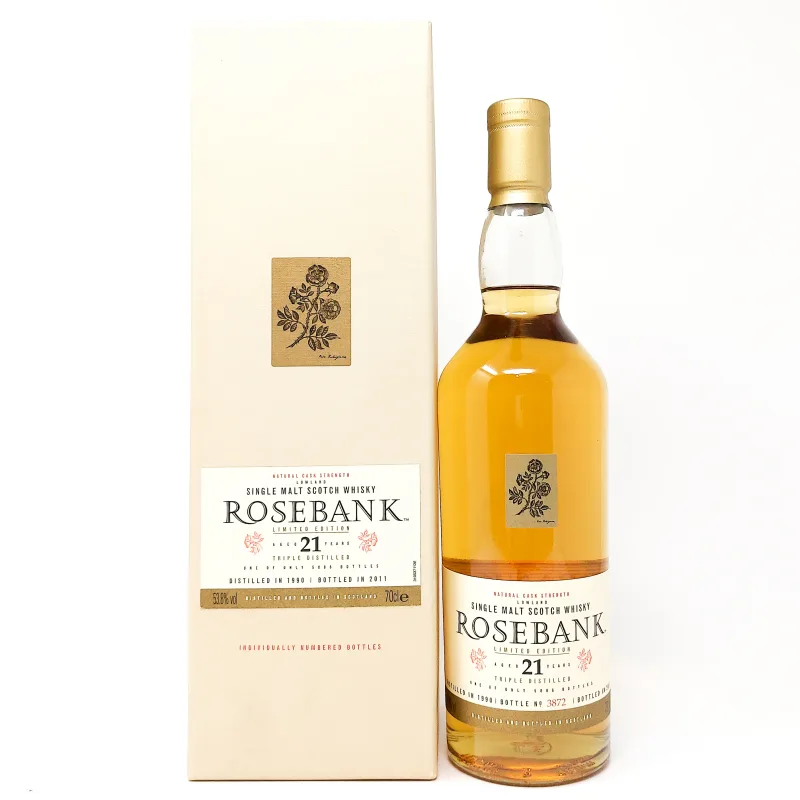Rosebank – 1990 21 Year Old Cask Strength