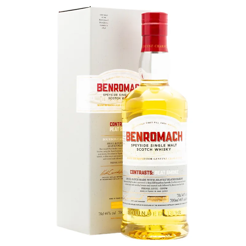 Benromach – Contrasts Peat Smoke 2012/2022 (70cl, 46%)