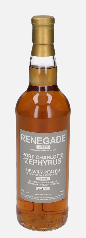 Bruichladdich – Renegade "Zephyrus" 6 Year Old MBRPT3