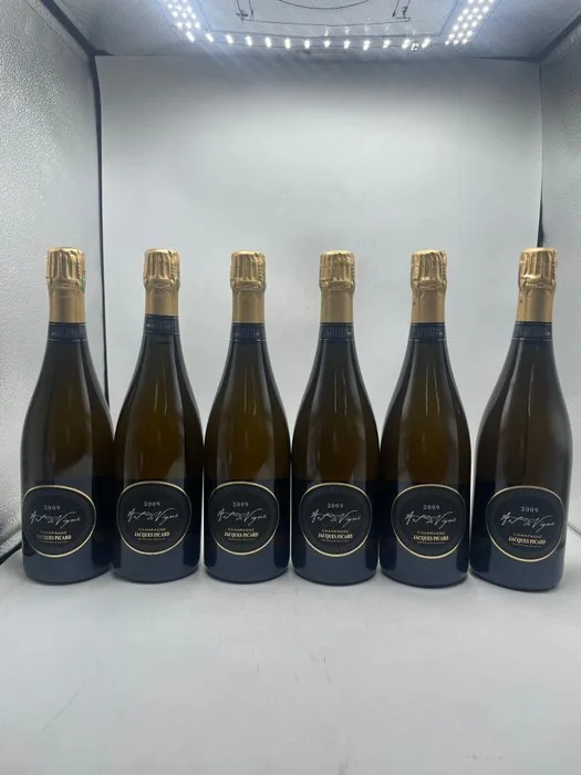 2009 Jacques Picard Art De Vigne Champagne Extra Brut - Champagne AOC - 6 Bottles (0.75L)