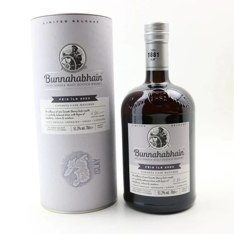 Bunnahabhain – Canasta Cask Feis Ile 2023 (70cl, 51.2%)