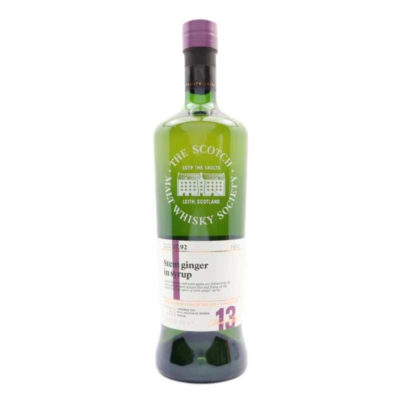 Cragganmore – 13 Year Old 2003 SMWS Single Bourbon Cask 37.92 Stem Ginger in Syrup (2017)