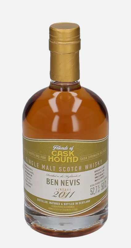 Ben Nevis – 2011 The Caskhound Vintage (50cl, 52.7%)