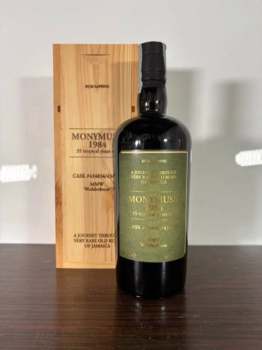 Monymusk 1984 35 years old Velier - MMW Rum Sapiens - b. 2020 - 70cl