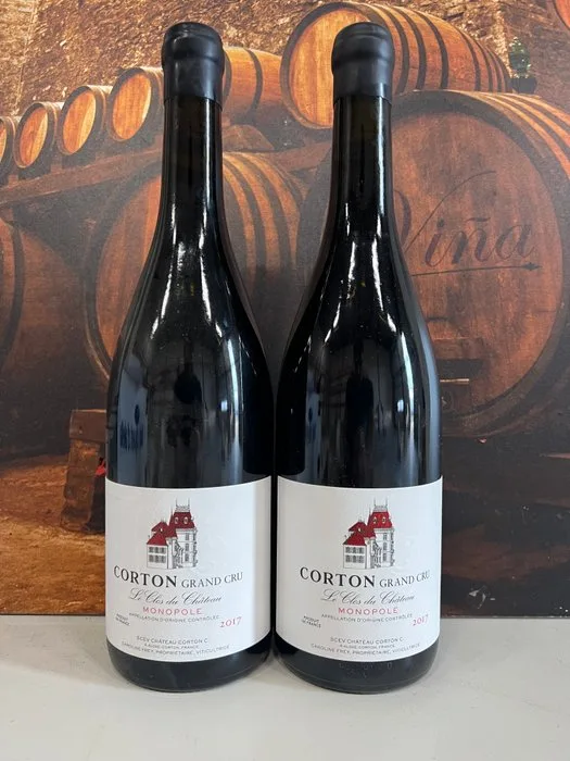 2017 Caroline Frey "Les Clos du Chateau" - Corton Grand Cru - 2 Bottles (0.75L)