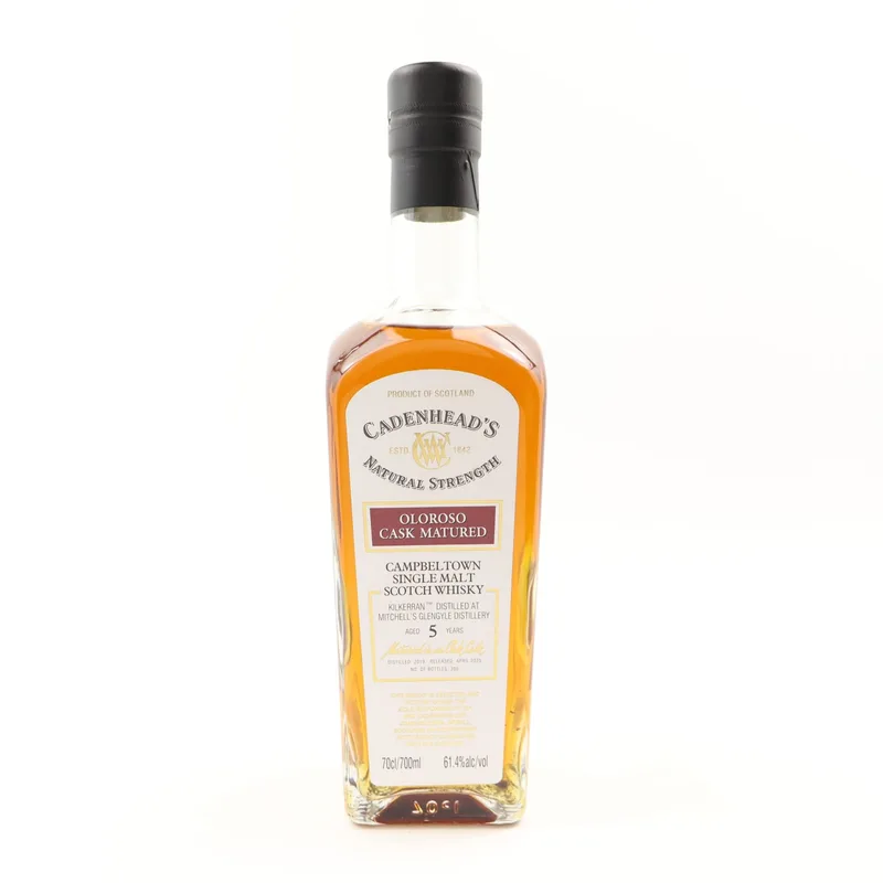 Kilkerran – 2019 5 Year Old Cadenhead’s (70cl, 61.4%)