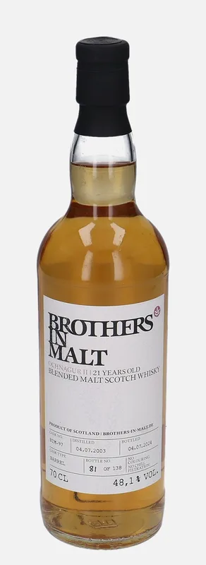 Ochnagur II – 2003 21 Year Old Brothers In Malt