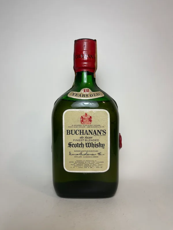 James Buchanan's "De Luxe" Finest Blended Scotch Whisky 1960s (75cl, 43%)
