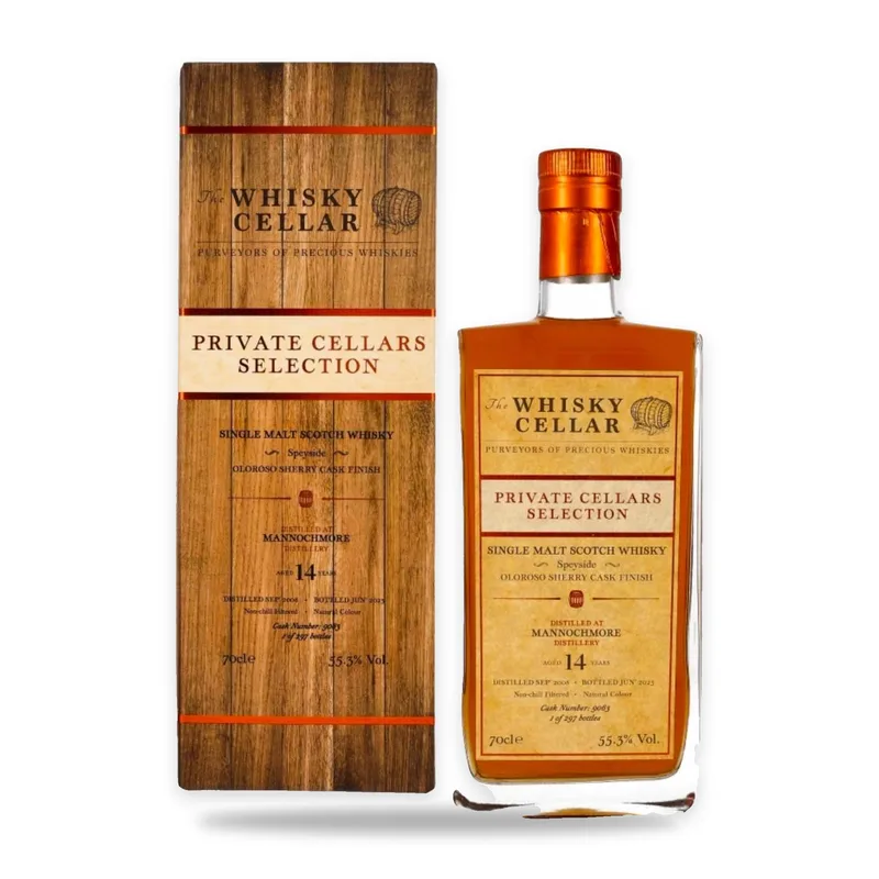 The Whisky Cellar Mannochmore 14 Year Old Oloroso Sherry