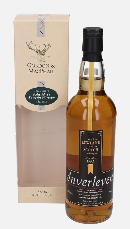 Inverleven – 1991 Gordon & MacPhail Distillery Labels