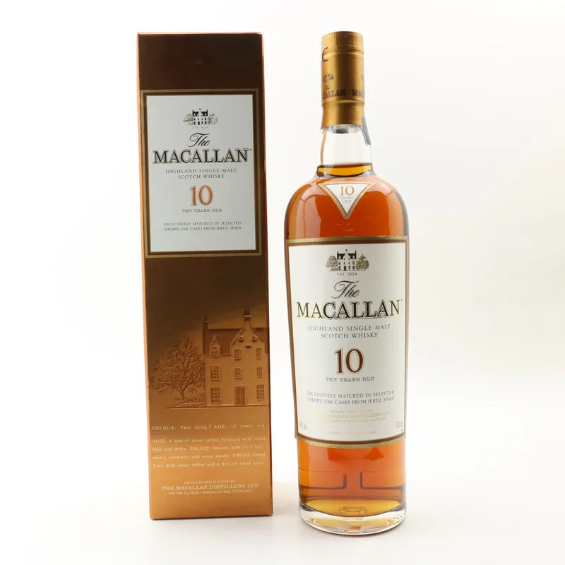 Macallan – 10 Year Old (70cl, 40%)