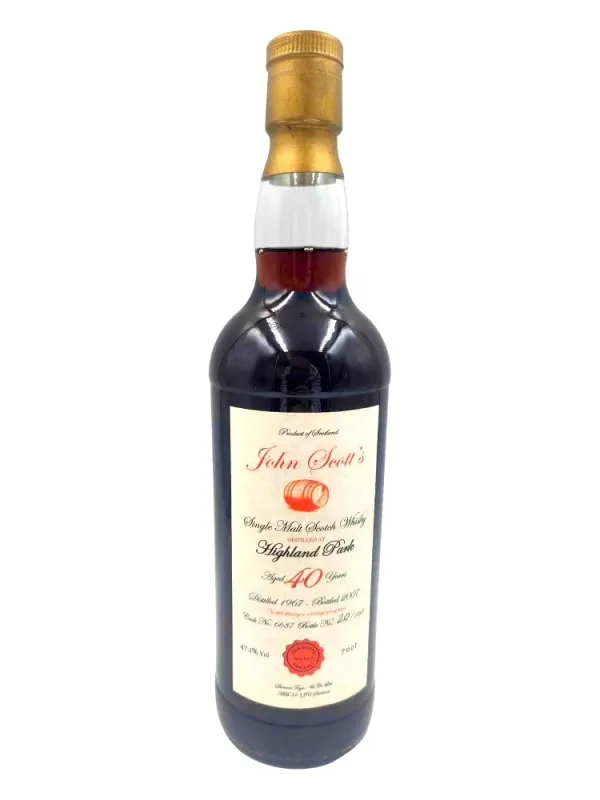 Highland Park – 1967/2007 40 Year Old John Scott's (70cl, 47.1%)