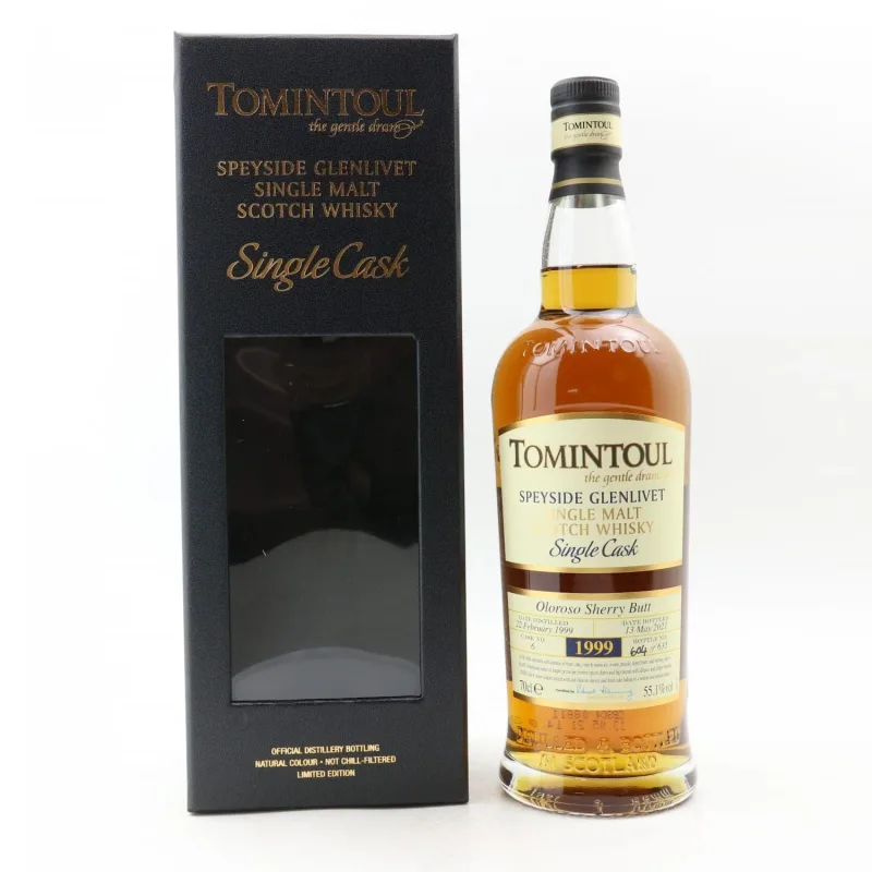 Tomintoul – 1999 22 Year Old Single Cask #6 Oloroso Sherry (2021) (70cl, 55.1%)