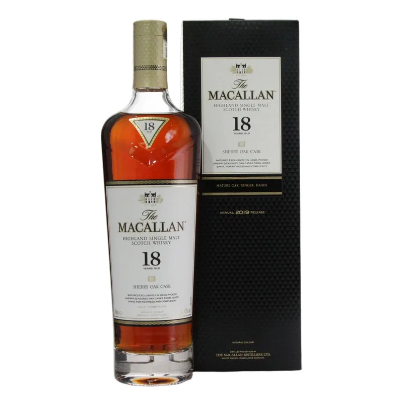Macallan – 18 Year Old Sherry Oak Cask Annual 2019 Release